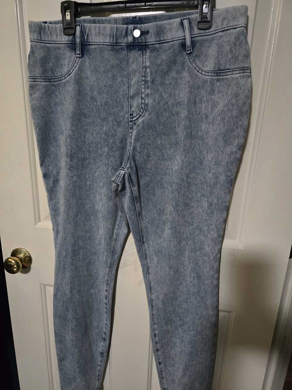 Women’s Light Wash Blue Jeggings - Stretch Denim Look by Ruby Rd.